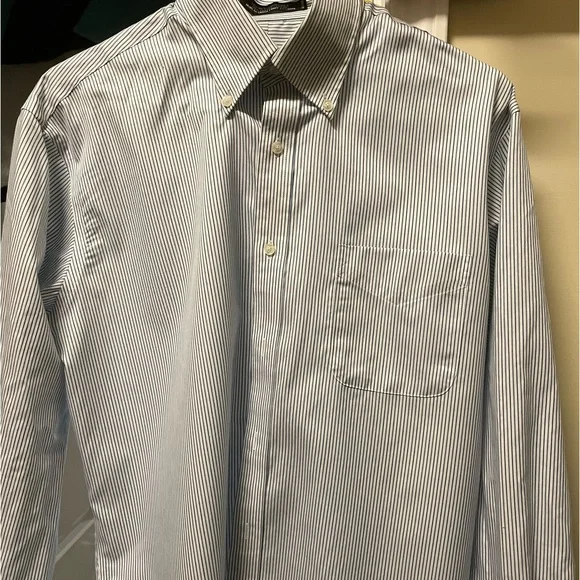 green emerald velvet dress Forsyth 8899-914 Dress Shirt 16.5x32/33 main image 0